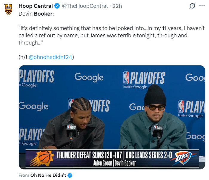 布克质疑裁判吹罚遭罚金 NBA取消其技术犯规引争